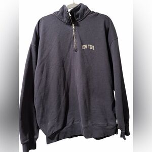 Brandy Melville 1/4 Zip Sweatshirt